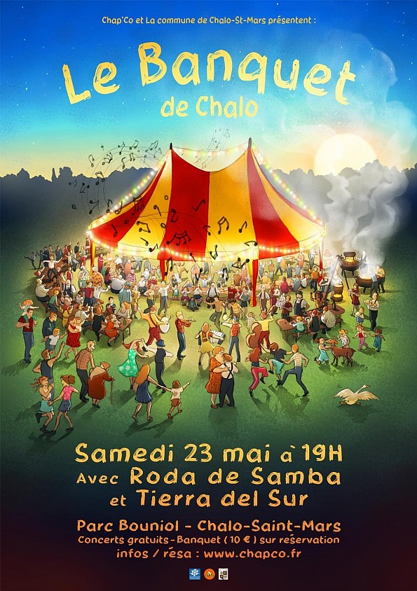 Chalo-Saint-Mars banquet concert